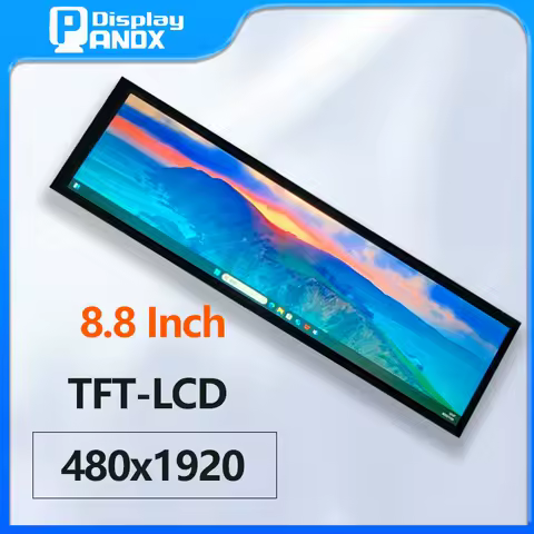 8.8 Inch Aida 64 IPS Monitor TFT LCD Display MIPI 480X1920 60HZ Full Color Screen Mini HDMI USB Long Strip For PC