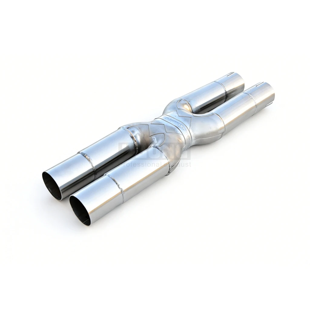 Suitable for Ferrari 812/812 GTS mid pipe X pipe exhaust pipe modification car exhaust system 304 stainless steel material