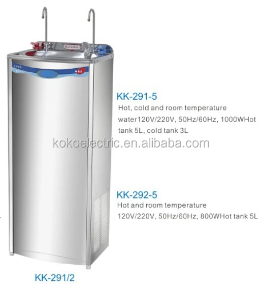 Hot And Cold Water Drinking Fountain With Purifier System