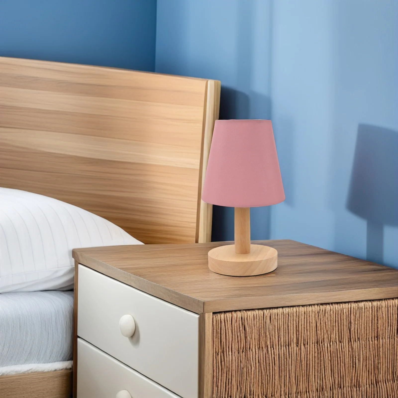 

Small 5.50X5.3 Inch Drum Cloth Lampshade Replacement Fabric Light Cover For Table Lamp Floor Light Wall Mount Bedroom