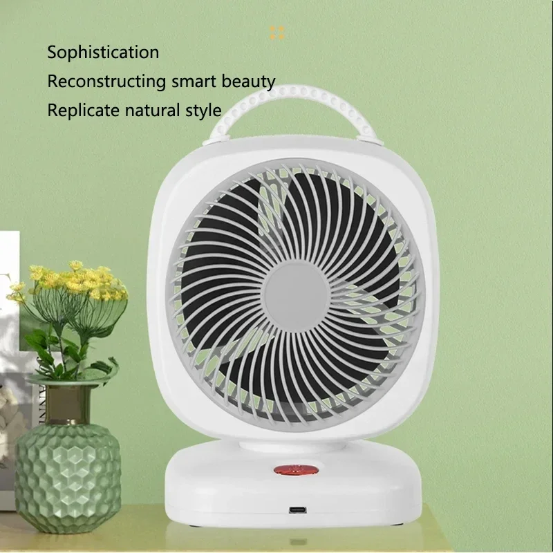 

Rechargeable Portable Fan 2000 mAh high wind power mini fan desktop fan for office Home use