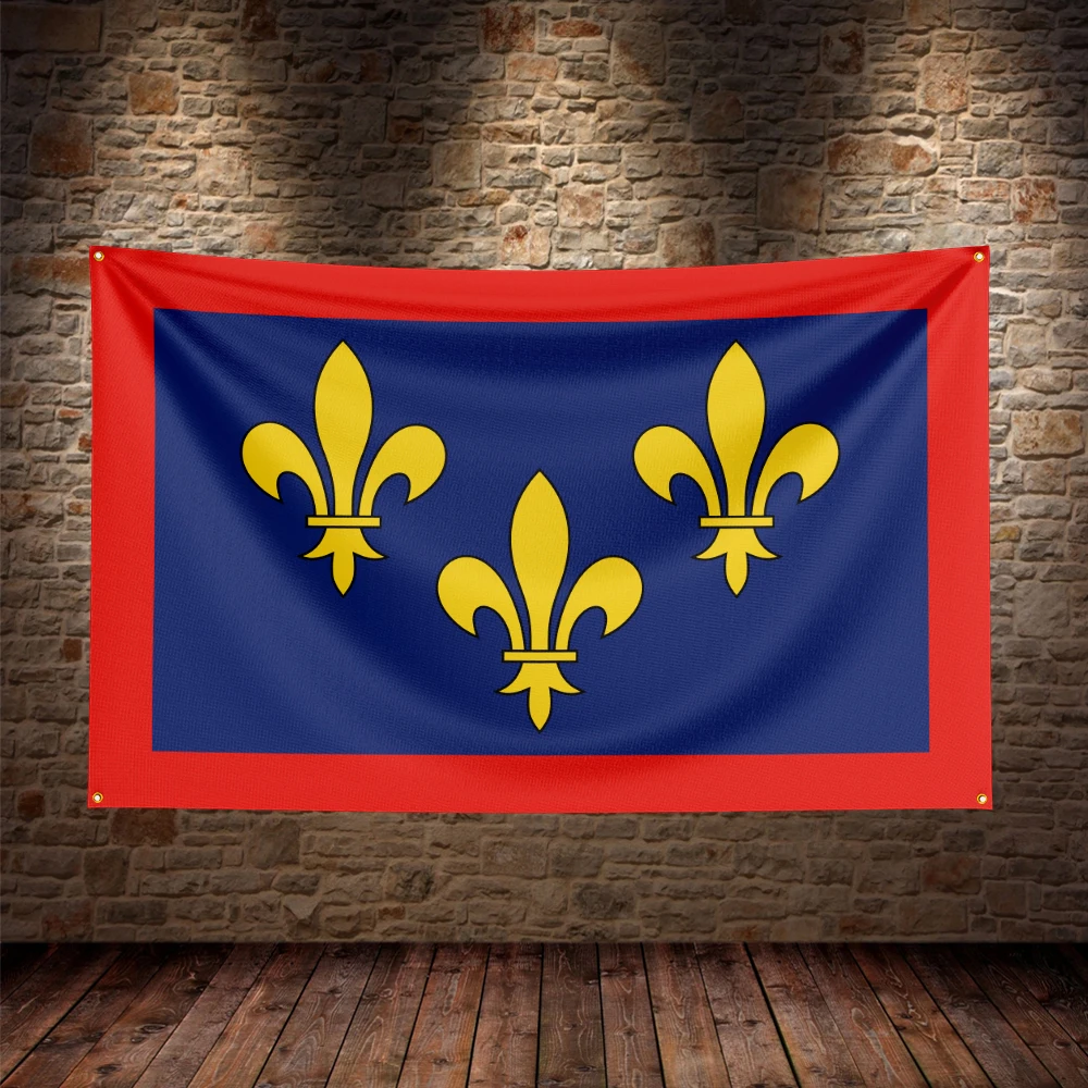 

3X5Ft Anjou Flag French Region Flag For Decor