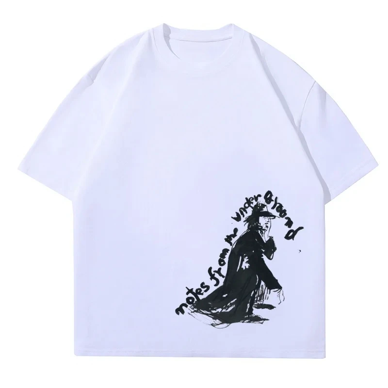 Summer New Printing Loose And Comfortable Casual Men And Women Couple Style Fashion T-Shirt ,Summer Original YAMAMOTO-Style