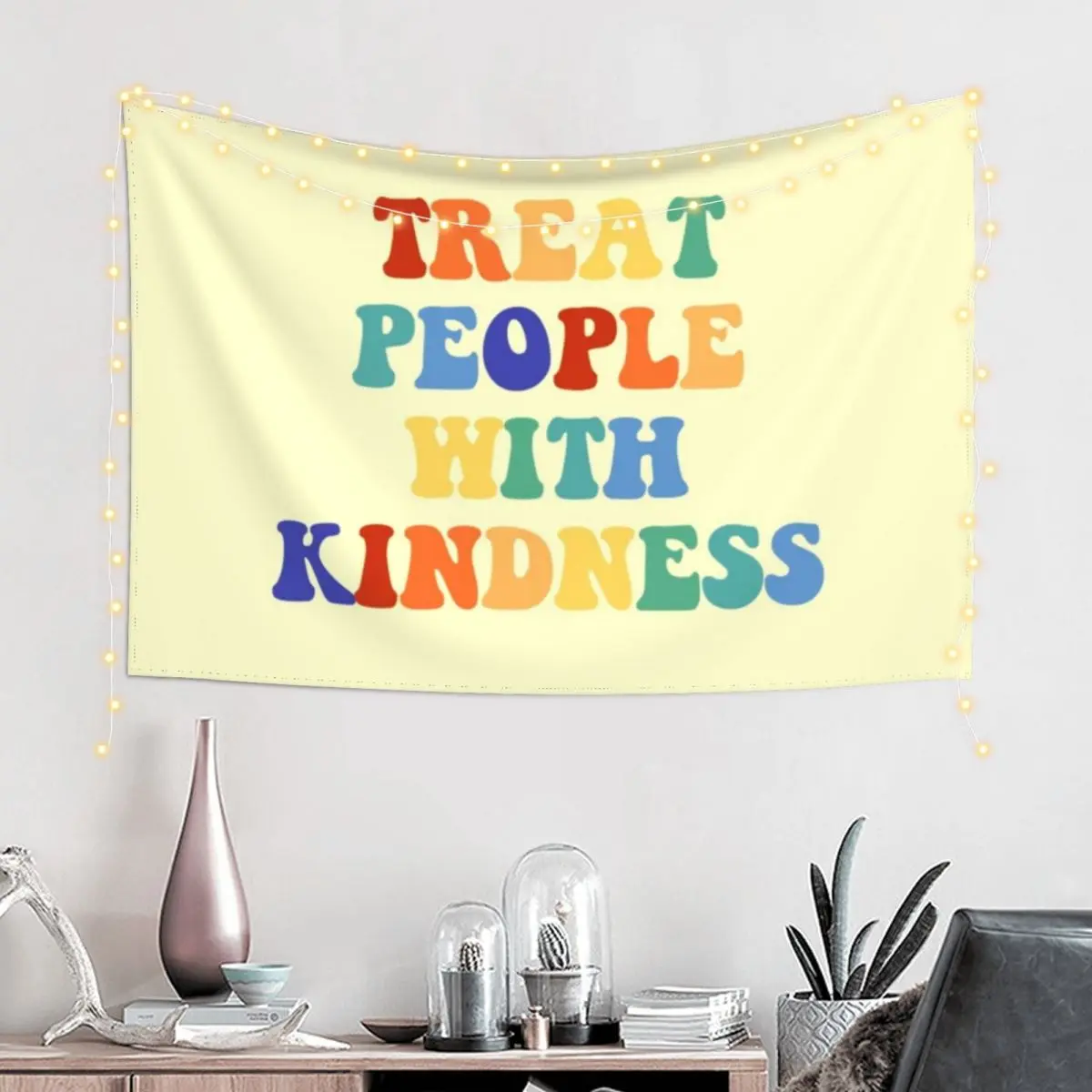 treat people with kindness Tapestry Decorative Paintings Carpet Wall Tapestry