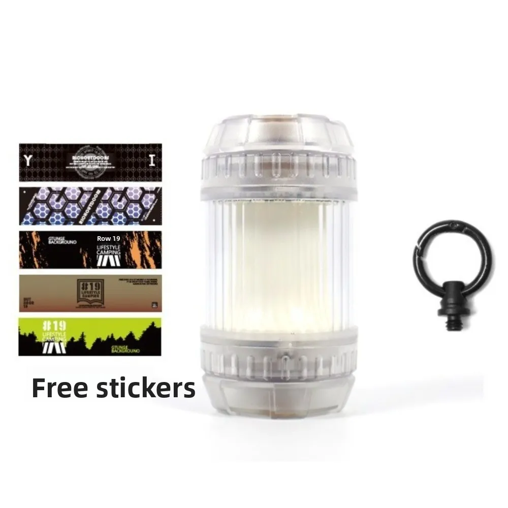 1000 مللي أمبير قابلة للشحن LED التخييم ضوء قاعدة مغناطيسية 4 أوضاع الإضاءة القابلة للتعديل ضوء الطوارئ 4 أوضاع عكس الضوء #5