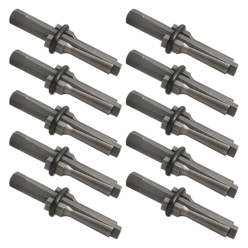 

AT19-Stone Splitter Tools - 5/8" Wedge And Feathers Shims Set For Granite, Concrete, Marble