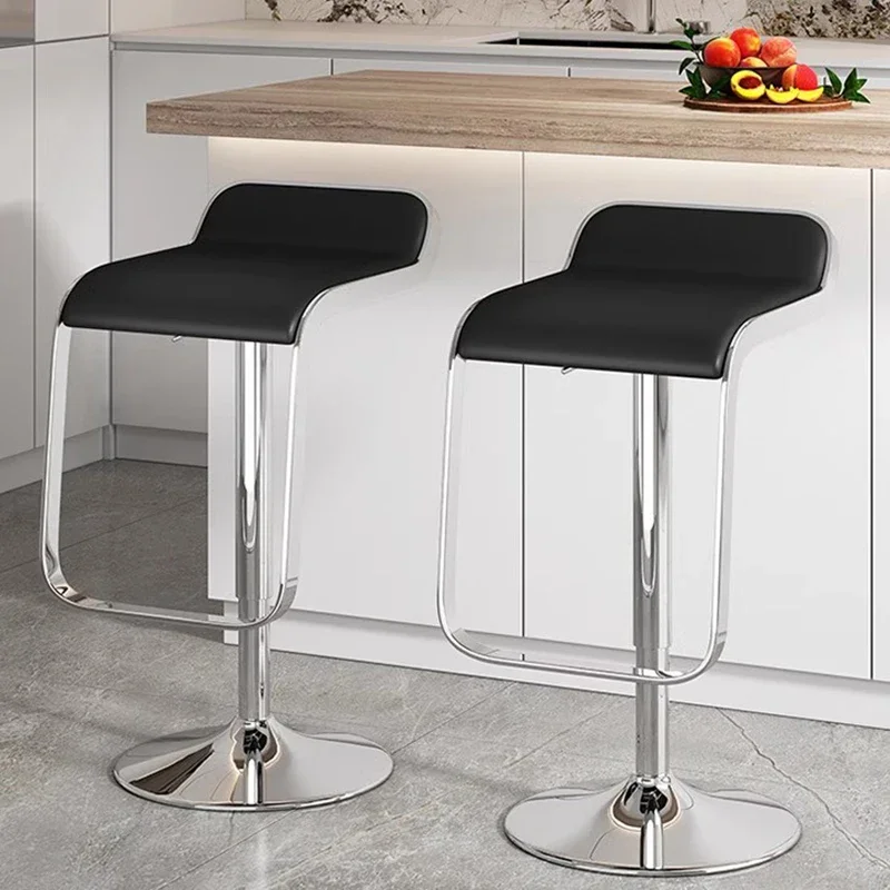 

Modern Nordic Bar Chairs Swivel High Stool Office Reception Bar Chairs Adjustable Liftable Bar Furniture Taburete Alto