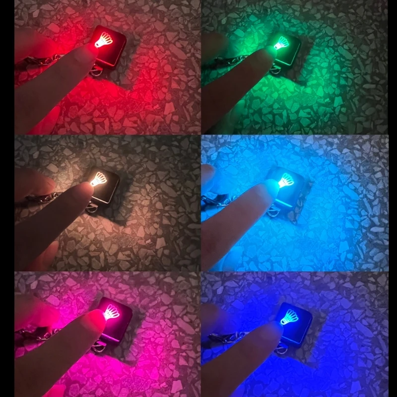 RGB LED Tester Toy for Mechanical Keyboard Backlit Stress Relief Keychain