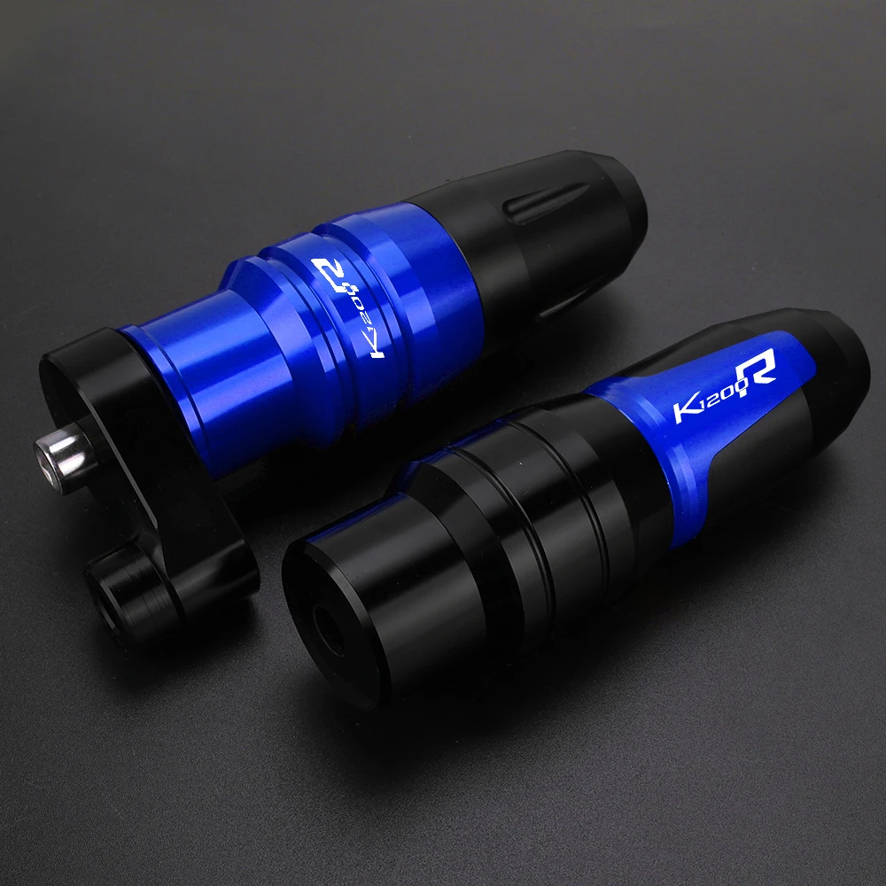 Motorcycle Accessories For BMW K1200R 2005-2008 Exhaust Frame Sliders Crash Pads Falling Protector CNC Falling Protection Pad