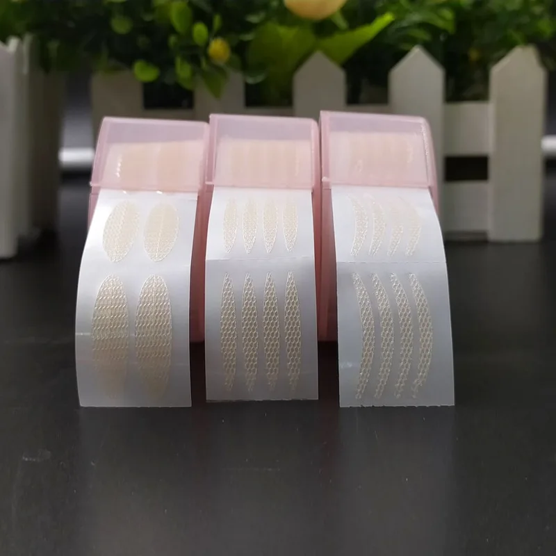 شريط جفن مزدوج الطي تحت رموش العين، رقعة ظلال العيون، أداة تجميل، ملصق رموش دانتيل غير مرئية #5