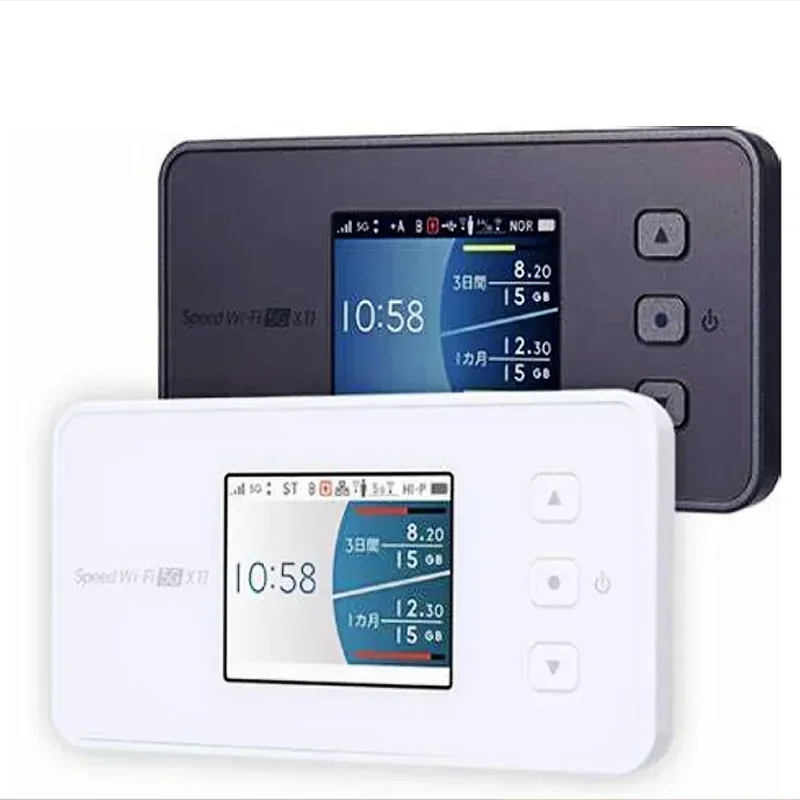 Speed WiFi 5G X11 WiFi6 WiMAX2 Mobile Router Portable Wireless Device 2.7Gbps 4000mAh