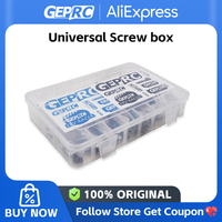 GEPRC Universal Screw Box 460PCS M2 M3 Round Head Screws with 2PCS Screwdrivers DIY Tool for RC FPV Racing Freestyle Drones