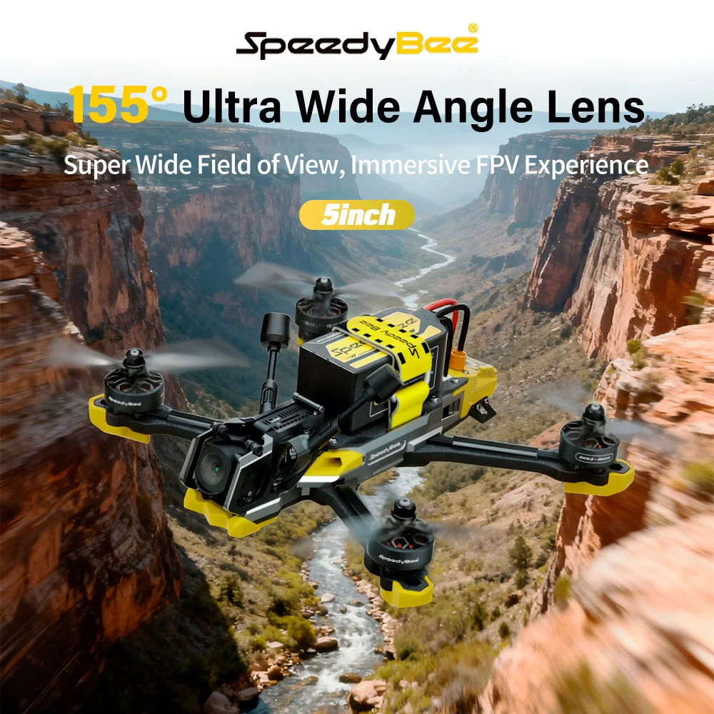 SpeedyBee Master5 V3 5inch Frame Kit ICM42688 Gyro O4 Pro VTX Meteor Light FPV DIY Parts