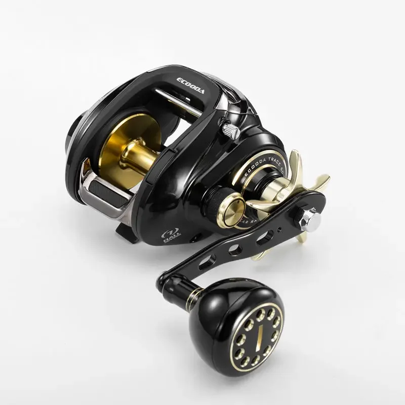 Memory Function Sea Fishing Reels 6+1bb Boat Fishing Bait Casting Reel Big Drag Powr Boat Fishing Reel