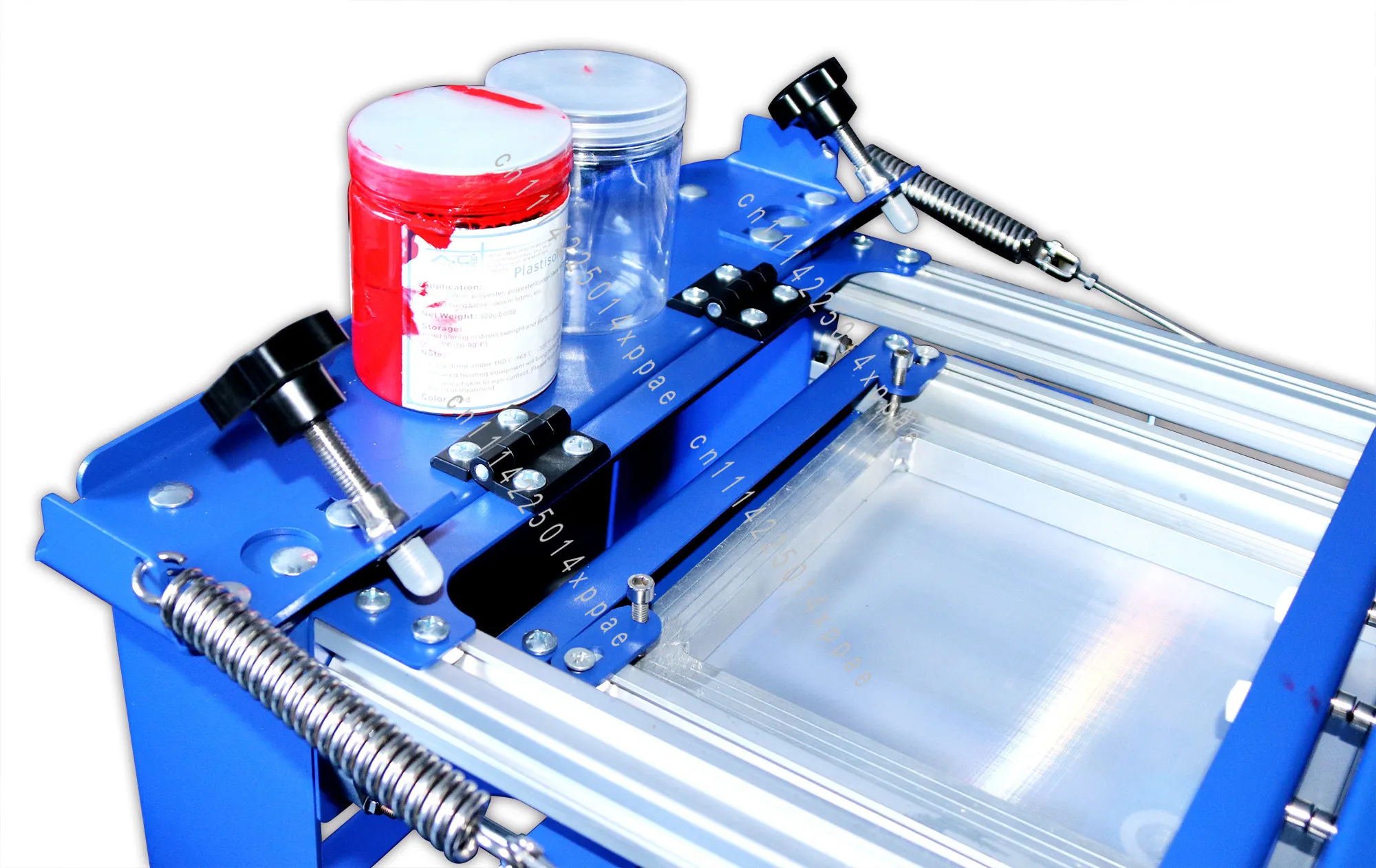 006595SPE-E QM1012 Curved Screen Printing Machine Manual Screen Printing Machine Screen Printing Table view 2
