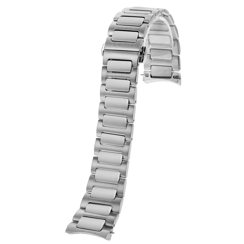22mm High Quality Stainless Steel Watch Strap for Mido Multiport TV M049 526A Curved Solid WatchBand M049 Men's Metal Bracelet