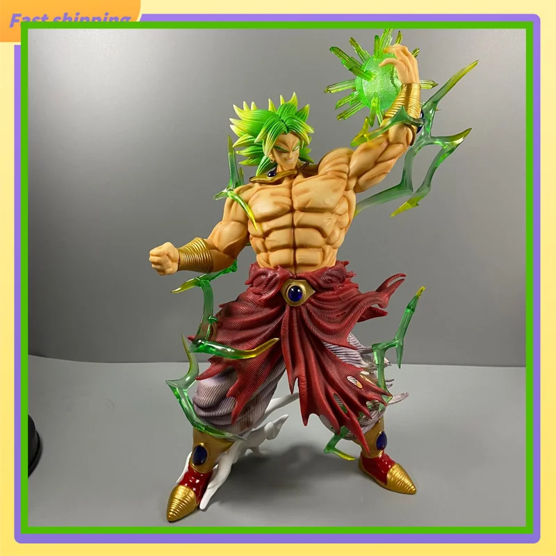لعبة دراغون بول 42 سنتيمتر سوبر سايان برولي الرنين سلسلة أنيمي نموذج لجسم تمثال الأولاد جمع سطح المكتب زينة زخرفية لعبة