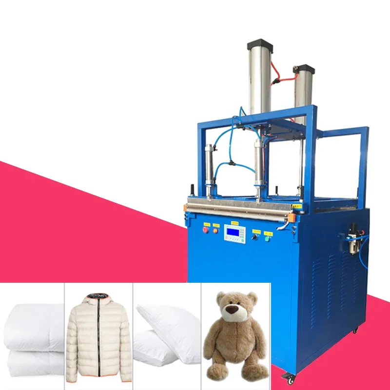 Full auto Textile Cotton Pillow packing Machine Textile Products vaccum Compression Packer Machine