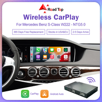 Wireless CarPlay for Mercedes Benz S Class W222 W217 2014-2018 NTG5.0 with Android Auto Mirror Link AirPlay USB Camera View
