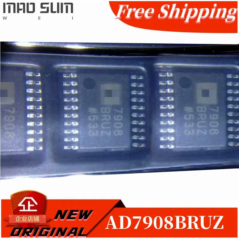 5PCS~20PCS/LOT NEW100% AD7908BRUZ AD7908BRU AD7908 BRUZ AD7908BRUZ-REEL TSSOP-20PIN ORIGINAL