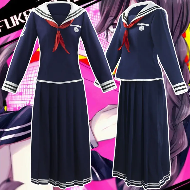 

Game Danganronpaa cosplay costume Toko Fukawa Genocider Syo School JK Uniform Set forWomen Anime Stage Performances