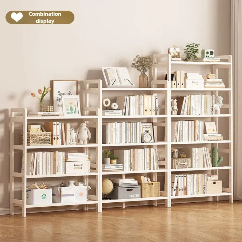 

Простая книжная полка для дома, компактный стеллаж для хранения, многоярусная настольная полка, простая полка для хранения рядом с рабочим столом