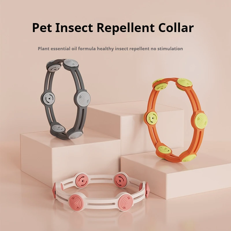 

Pet insect repellent collar for dogs, cats, large, medium and small adjustable collars, anti lice, fleas, ticks, pet supplies