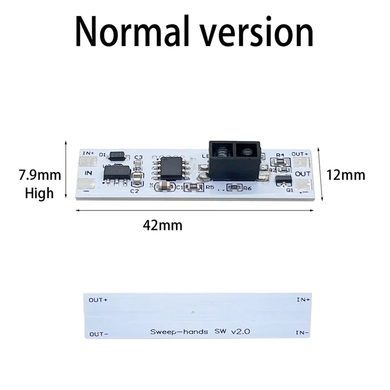 A73E-Hand  Switch Module LED Dimming Control DC5V-24V 3A Lamps Active Components Short Distance Scan  Sensor