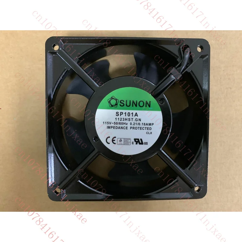 

1pcs FOR SUNON SP101A 1123HST.GN 115V 120X38MM 0.21A/0.18A cooling fan