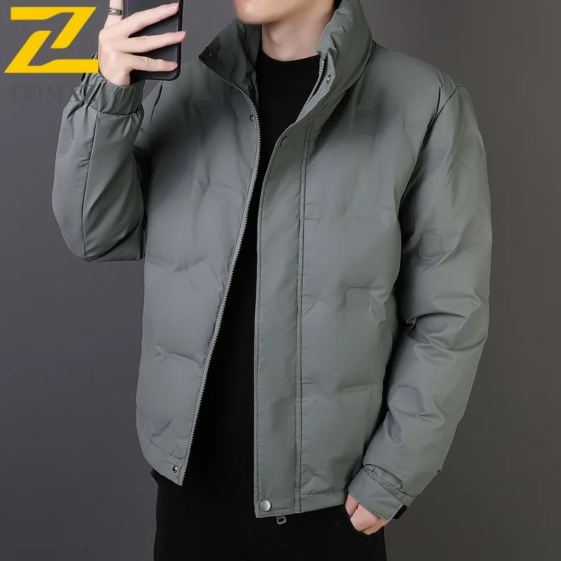 

COMXZ Мужская куртка на хлопковой подкладке, новая теплая уличная дорожная легкая ветрозащитная лыжная куртка-парка, модные зимние куртки-пуховики