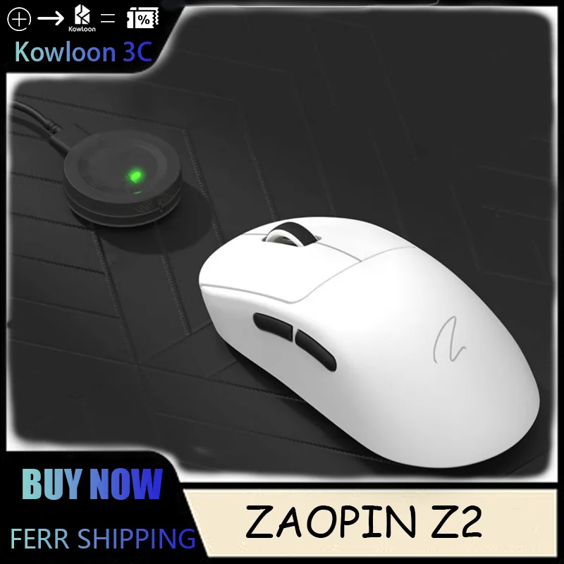 

ZAOPIN Z2 Gaming Mouse PAW3395 TTC Tri-Mode Wireless Bluetooth Lightweight Mice Hot Swap Custom PC Gamer Accessories Laptop Gift