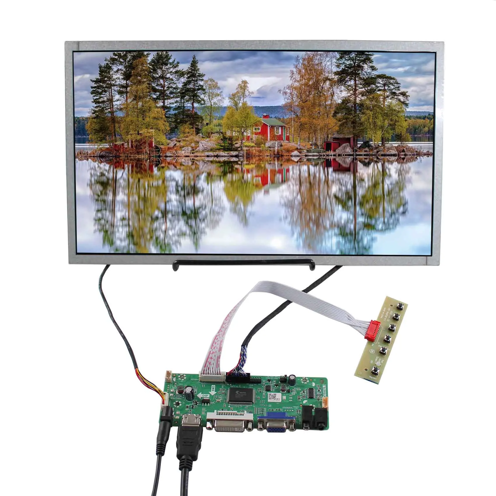 

15.6inch AC156GA01 1366X768 industrial LCD ScreenHD-MI DVI VGA LCD Controller Board