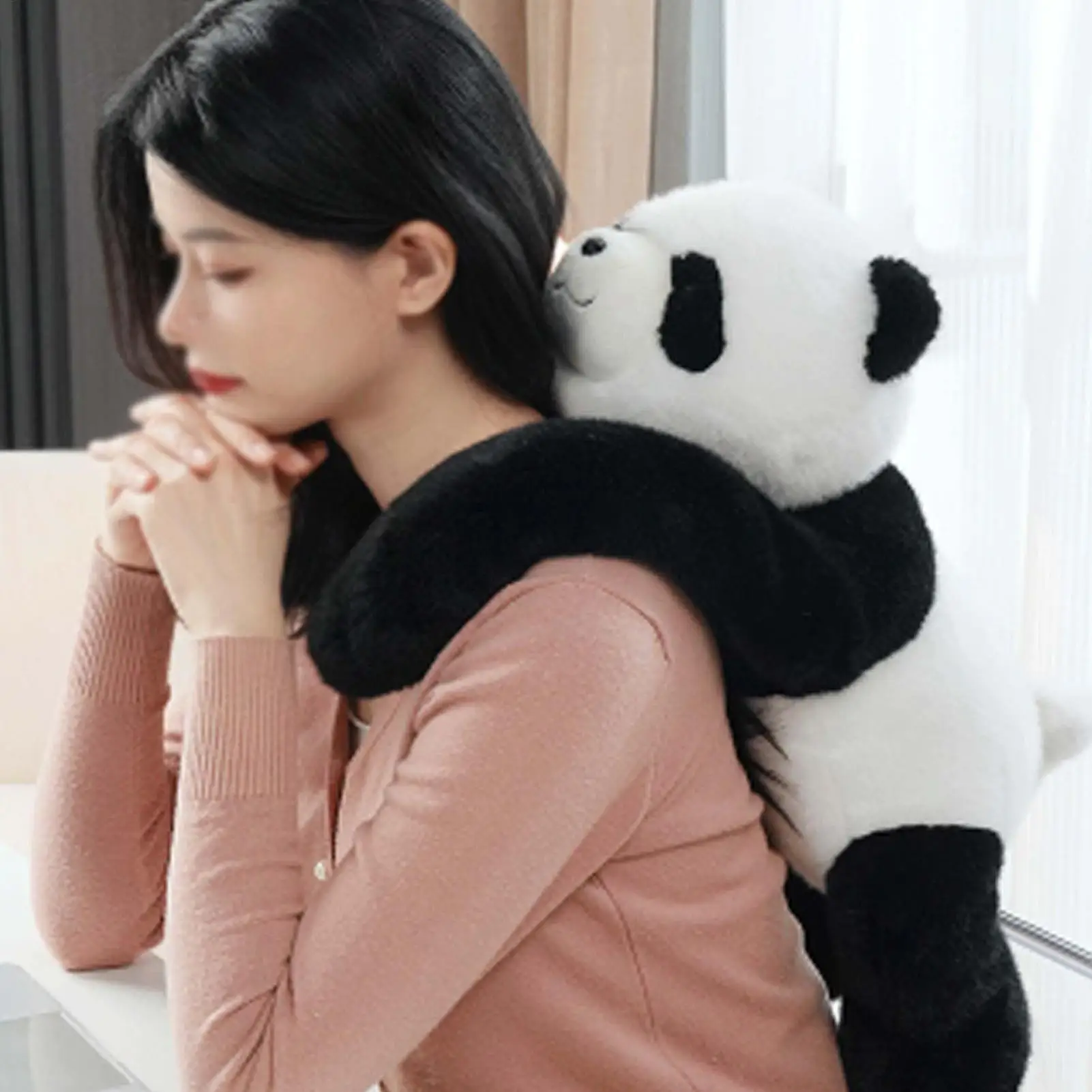 

Мягкая игрушка панда реалистичный енот ленивец кукла плюшевая панда медведь для снижения стресса дети студент взрослый комната на день рождения