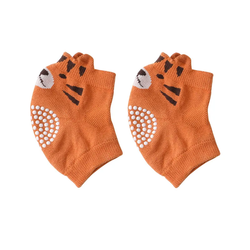 Baby Cute Crawling Knee Pads Animal Design Toddler Thin Loop Pile Elbow Pad Crawling Protector Safety Kneepad Leg Warmer