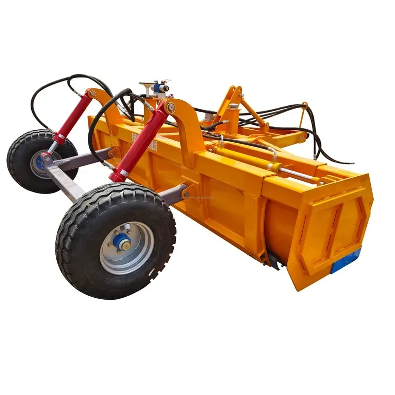 Hot Sale Wisdom Beidou High-precision Satellite 5m PTO Land Leveler Grader Auto Leveling Land Scraper 3m-4.5m Working