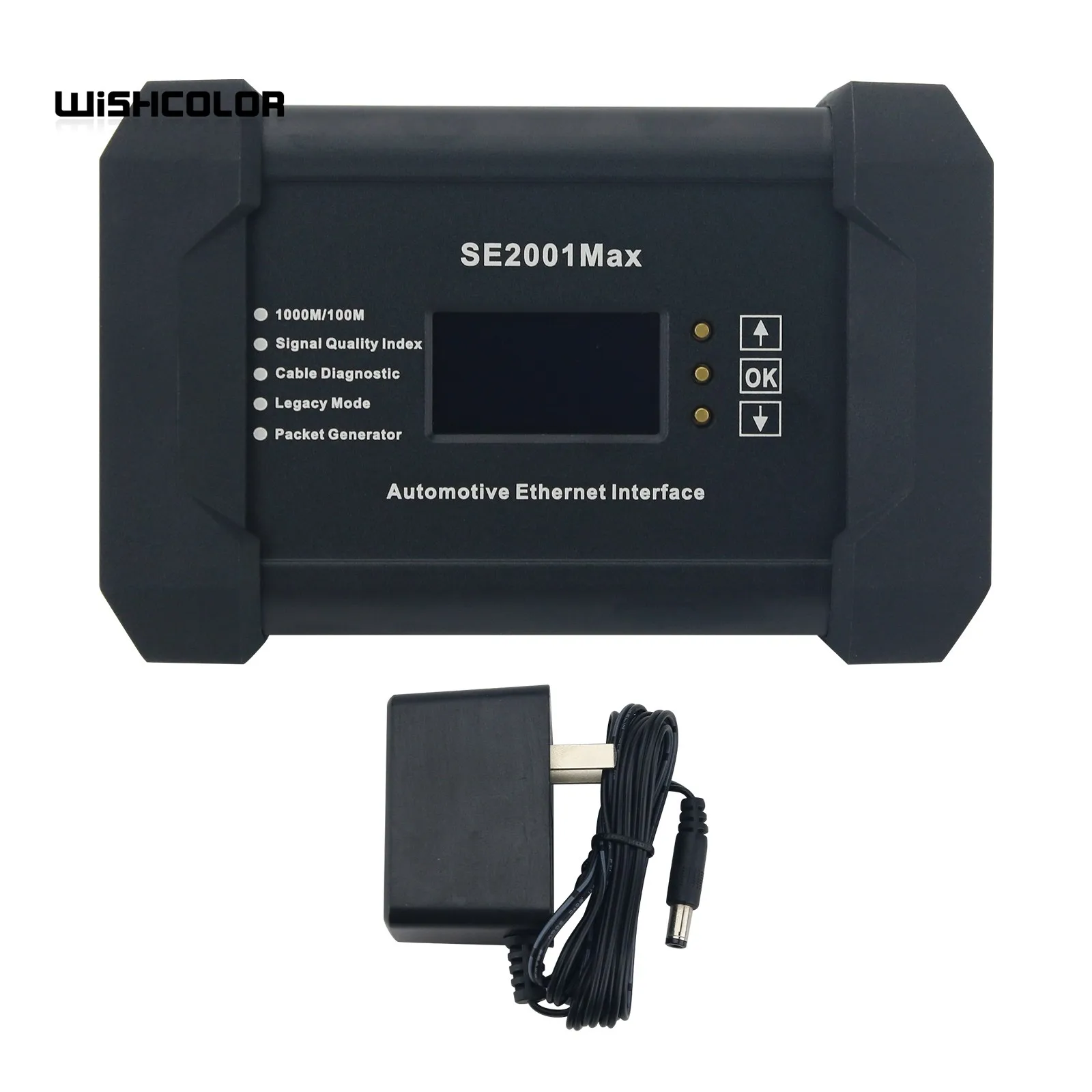 

Wishcolor SE2001Pro/Max 1000Base-T1 Automotive Ethernet Interface with USB Type-C Port Supporting Power Supply