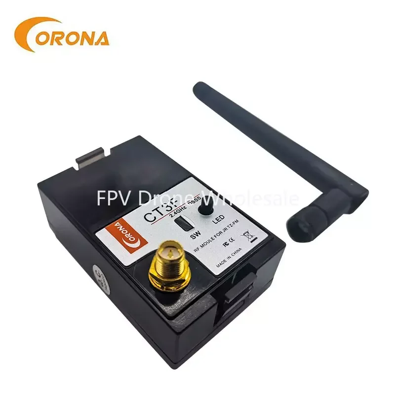 Corona CT3F 2.4GHz DSSS 3 Channel RF Module & CR3D Receiver for Futaba 3PM 3PK Hitec Transmitter For RC control  helicopters Car