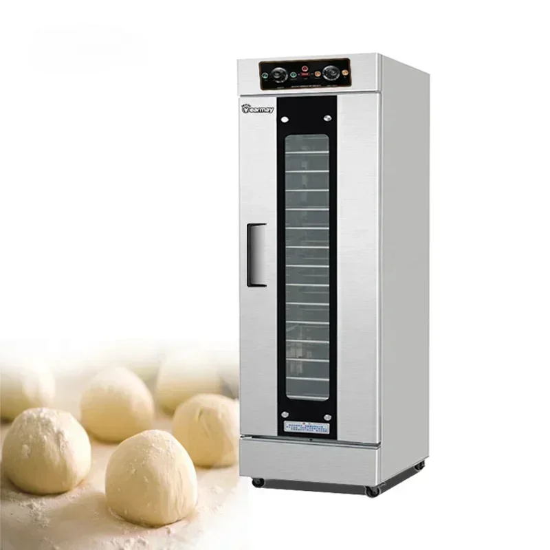 

16 Trays Dough Proofer Bakery Machines Bread Fermentation Room with High-capacity Stainless Steel Body Electric Bread Proofer