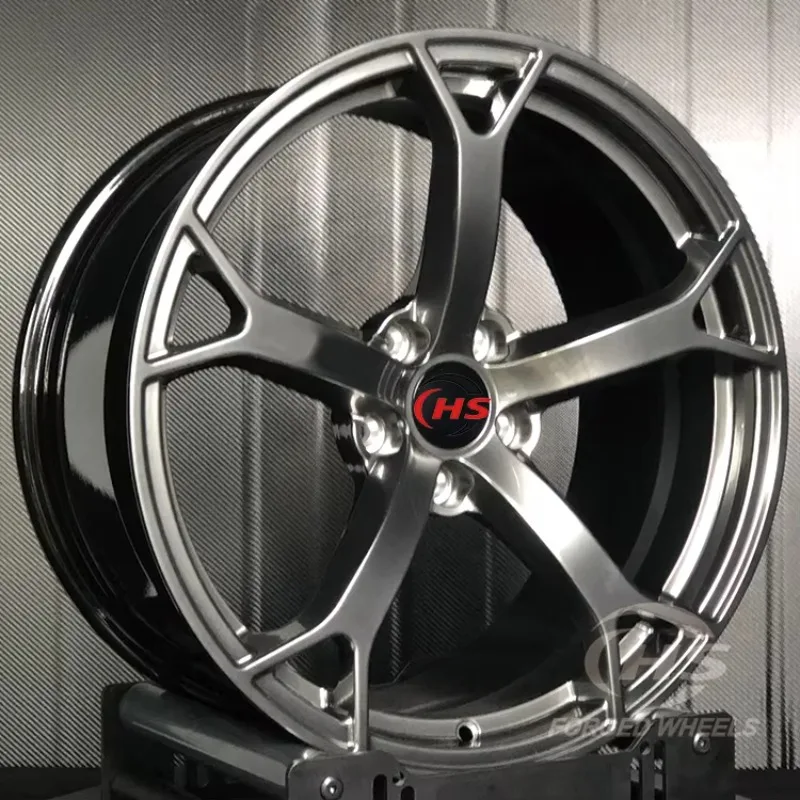 

5x114.3 Black Monoblock Passenger Car Wheel Custom Forged Wheels Rims for Nismo V1 Nissan 350z 370z Infiniti Q50 Q60 G35 G37