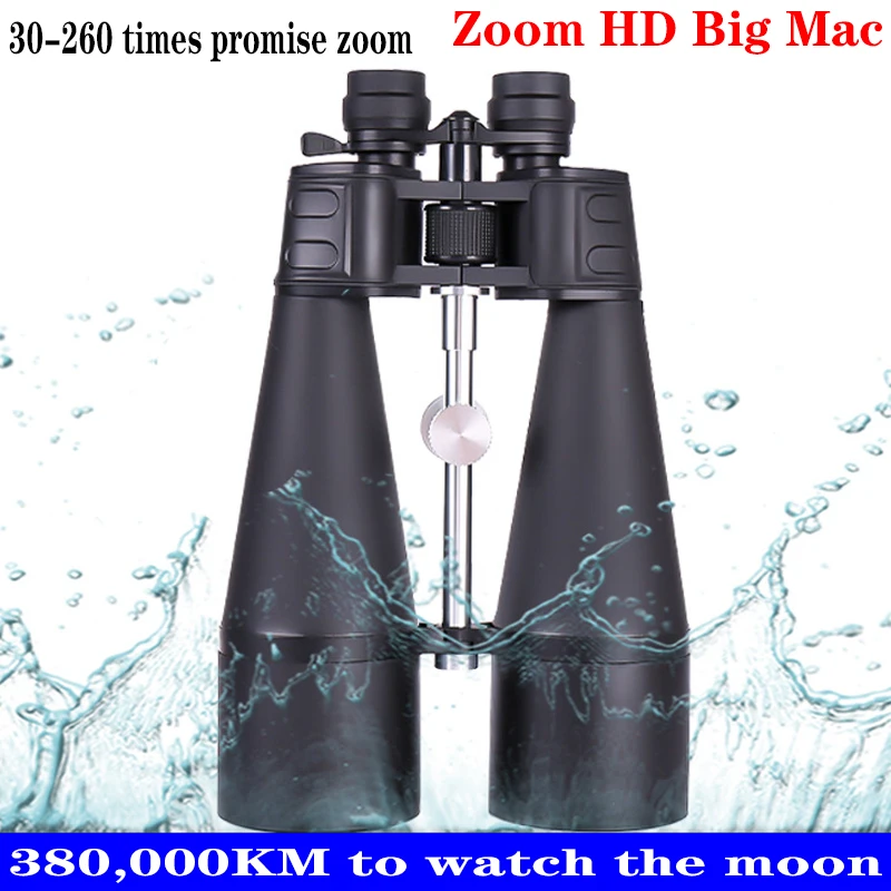 30-260X Zoom HD Long View Military Powerful Military Binoculars Professional Telescope Low Light Night Vision for Hunting Moon