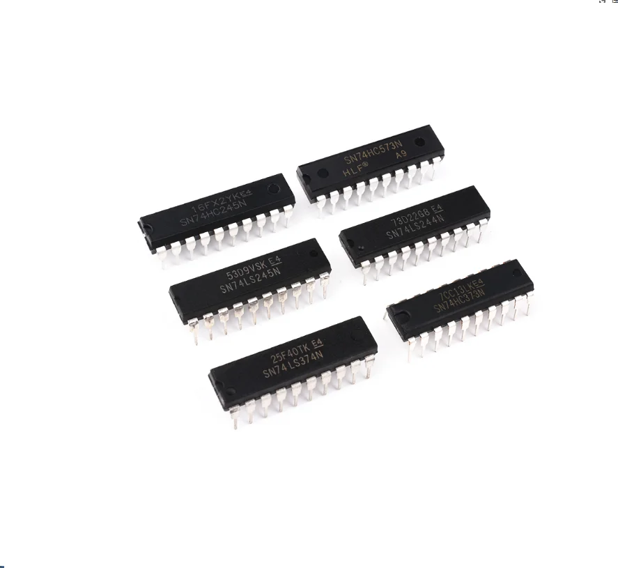 

10PCS SN74LS244 245P 273 373N 374 377 573N In-line chip integrated IC DIP-20 In-line integrated circuit ic 8-way D-type flip-flo