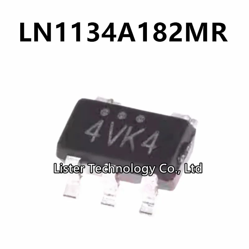 50~200PCS/Lot New LN1134A182MR SOT23-5 Marking:4VK4 LN1134-1.8V LN1134A182 LM113A182MR-G SMD