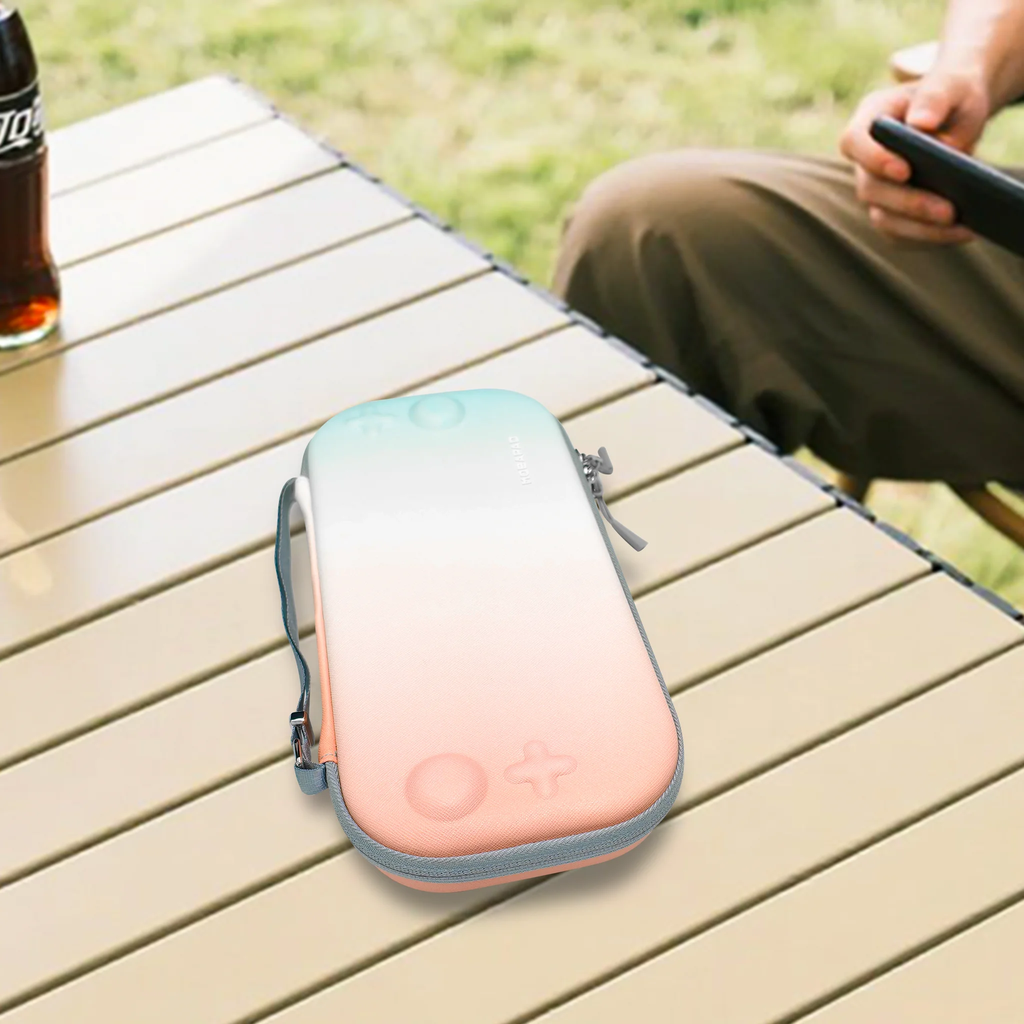 MOBAPAD متوافق مع Switch 2 حقيبة تخزين وحدة التحكم في الألعاب NS2 مقاومة للصدمات مع ملحقات حقيبة تخزين وحدة التحكم في تخزين الكاسيت