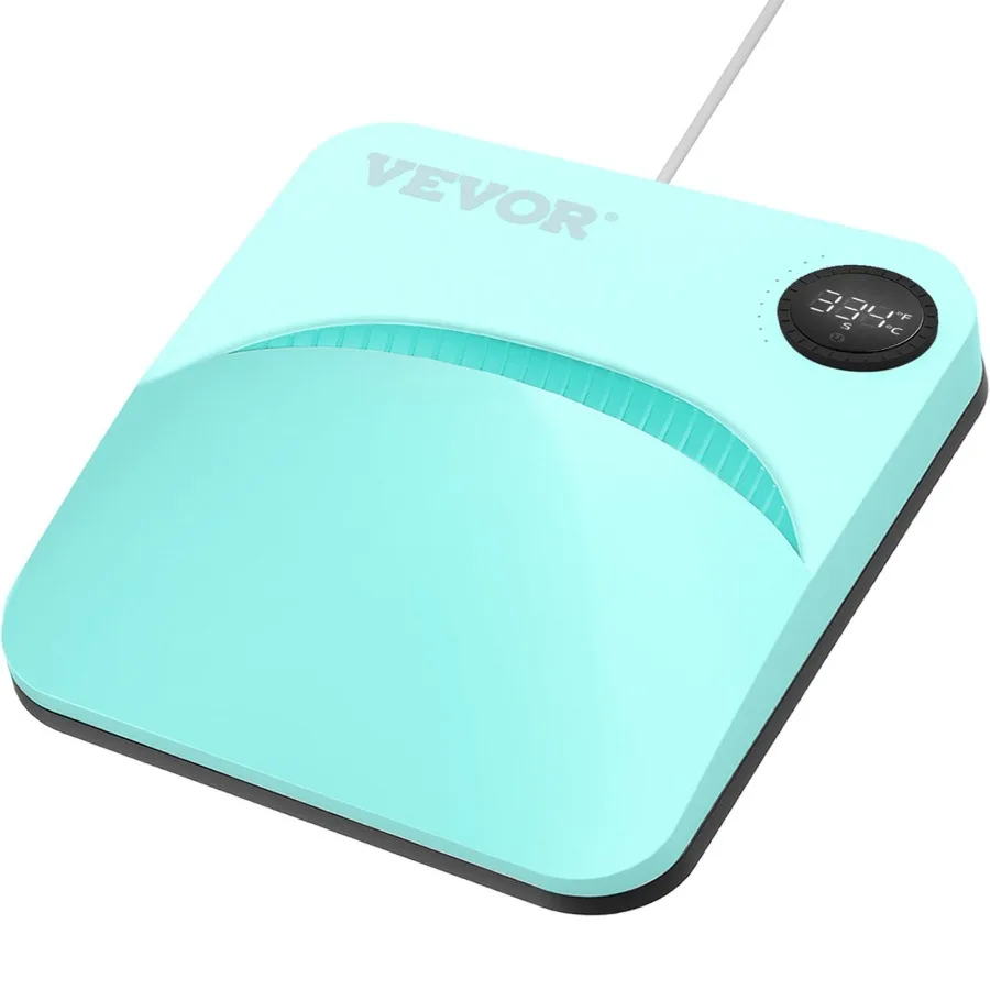

Heat Press Machine 9x9inches Portable Shirt Printing Multifunctional Sublimation Transfer Heat Press Machine Teflon Coated Eas