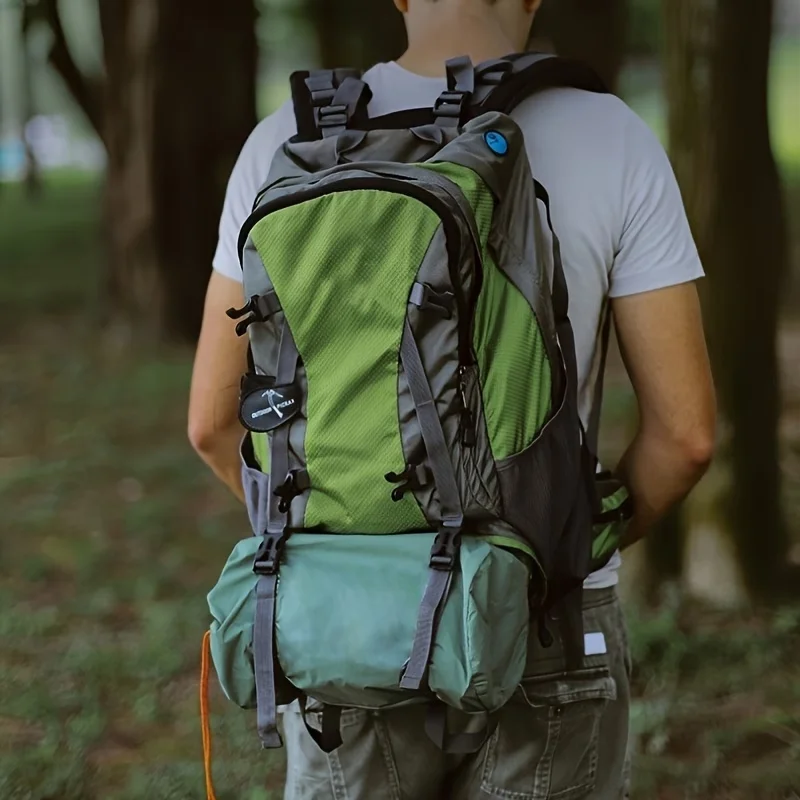 TPU aufblasbare Outdoor-Matte, 3,94 Zoll dick, ineinandergreifbar für 1-3 Personen, ultraleichtes faltbares Luftbett für Camping, Picknick, Strand, Zuhause. – Detail 8