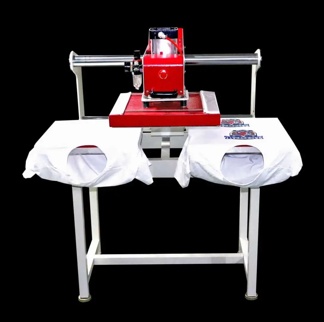 automatic up slide double stations heat press machine for grove/socks /t-shirts/, ceramic tile