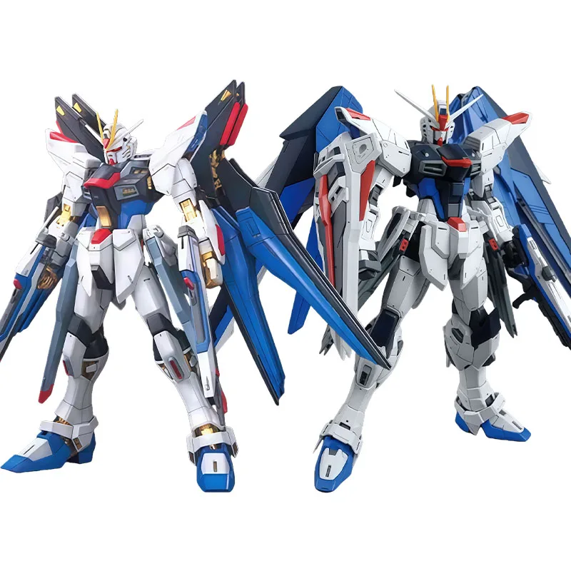 Bandai – KIT de modèles originaux GUNDAM MG, Mode d'éclatement complet et ZGMF-X20A, figurine d'action Anime, modèle de jouets, cadeaux pour garçons