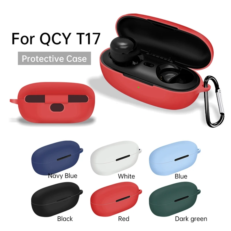 Earphone Covers Wireless Earbuds for Shell for QCY T17 Earphone Precise Cutout