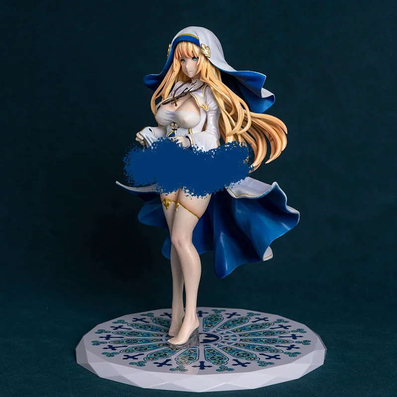 26cm freira charlotte quarto linda menina anime 1/6 figura bidimensional ornamentos brinquedos presente