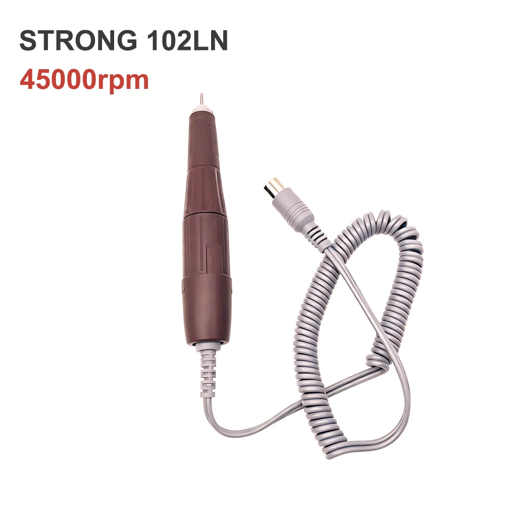 

45000RPM STRONG 102LN Micromotor Electric Nail Drill Handpiece For STRONG 210 Marathon Manicure Machine